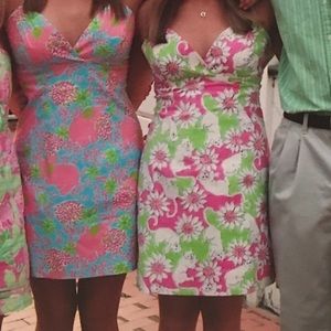 Lilly Pulitzer dress - pink/green